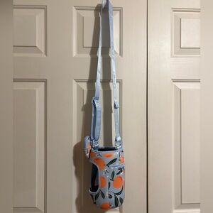 Ello 64 Oz Water Bottle Holder only with peaches